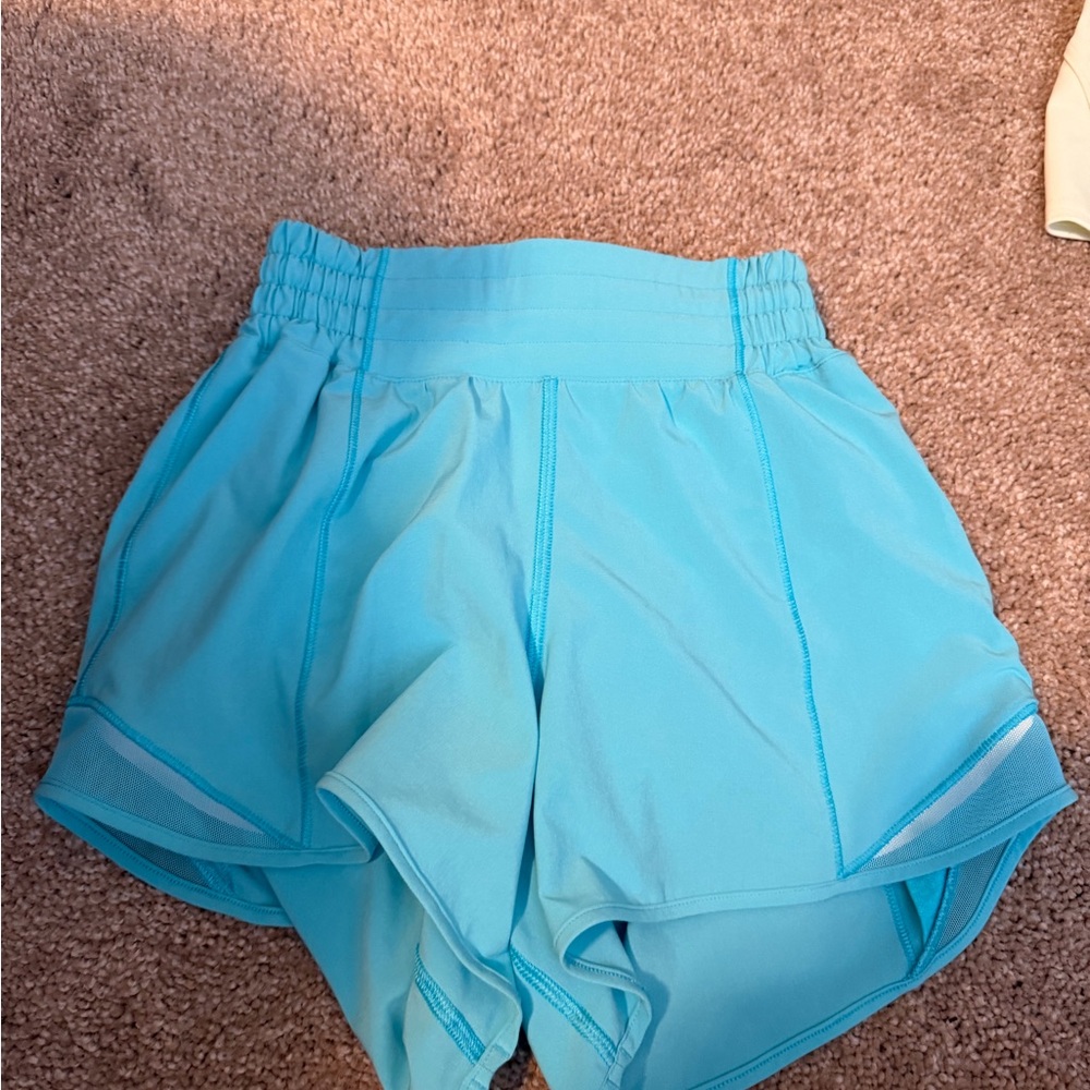 Women's Blue Athletic Shorts